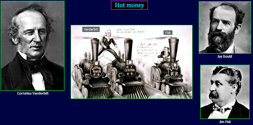 Hot railroad money, 1870s